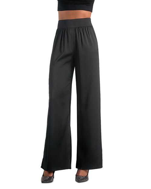 

Широкие брюки Elan, цвет Black