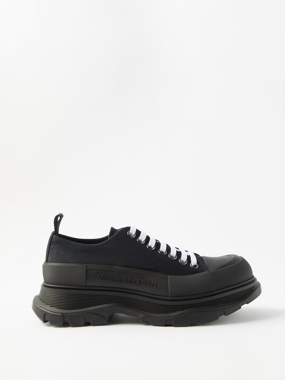

Парусиновые кроссовки tread slick на толстой подошве Alexander McQueen, черный