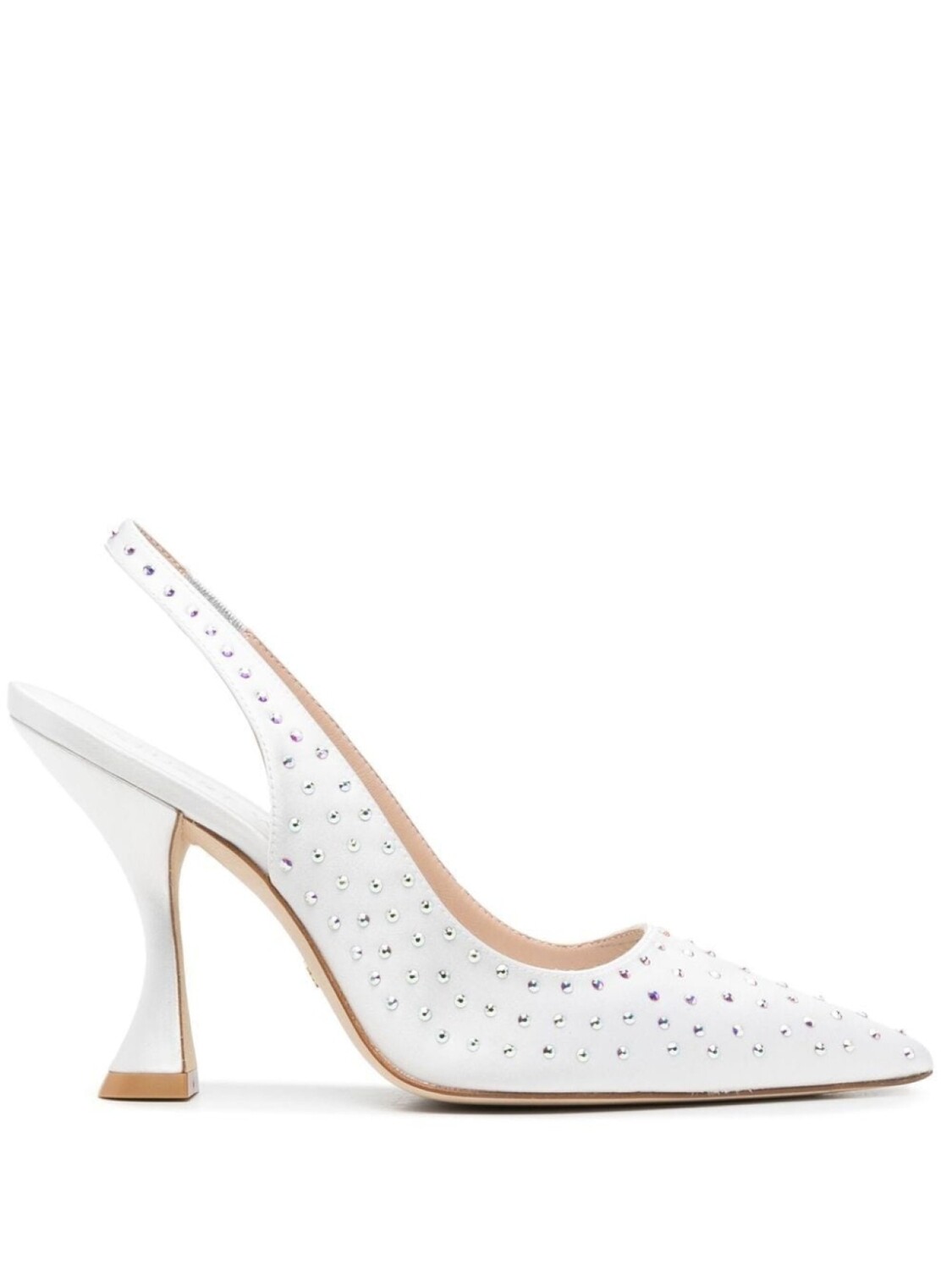 

Stuart Weitzman туфли с заклепками, белый