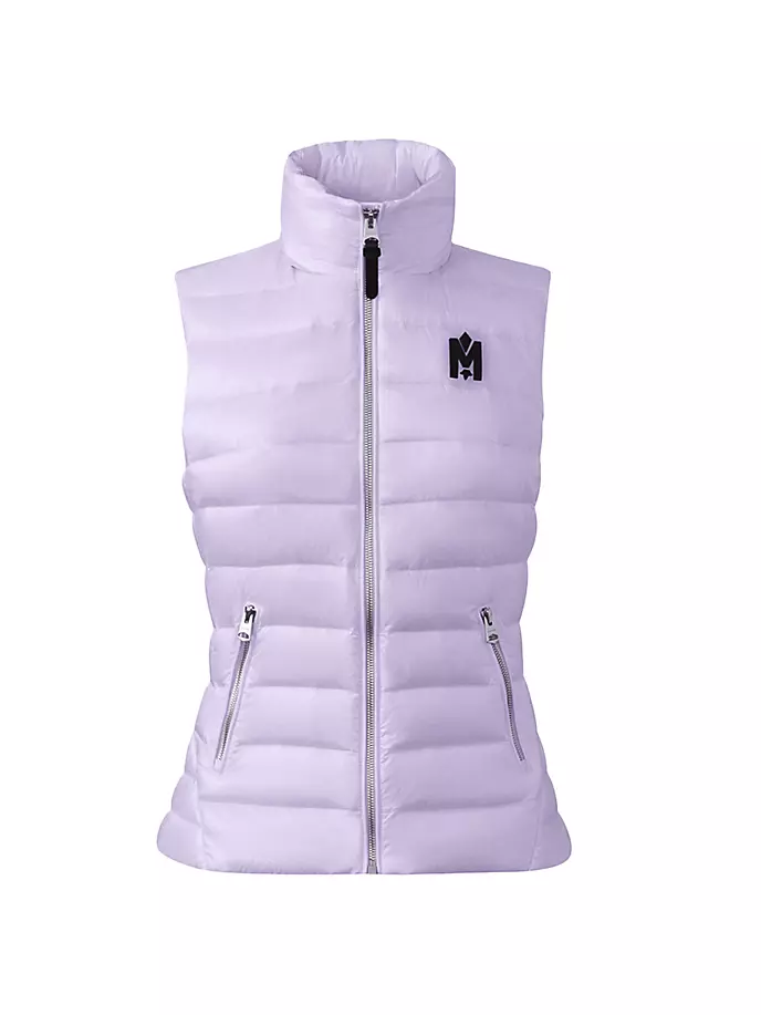 

Легкий пуховый жилет Karly Sateen Mackage, цвет lilac