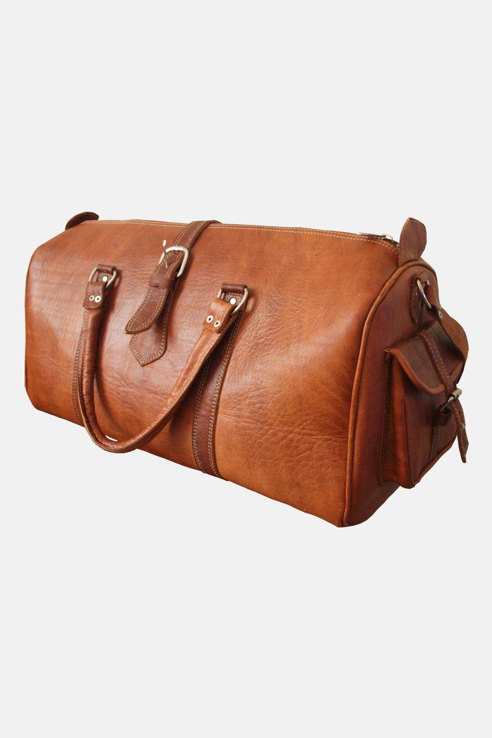 Кожаная ночная сумка 'The Rabat' Berber Leather, коричневый