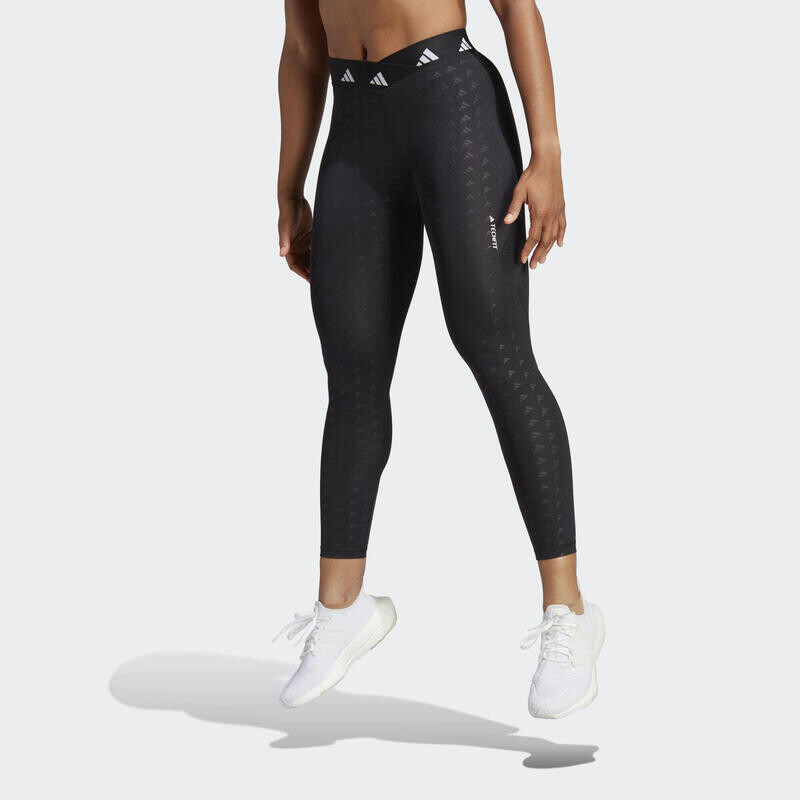 

Леггинсы Techfit Brand Love 7/8 ADIDAS, цвет schwarz