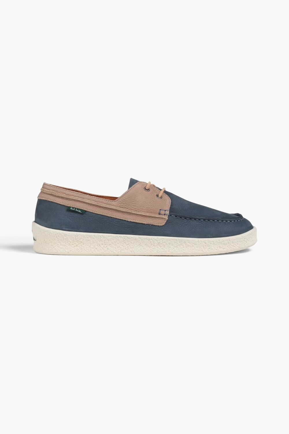 

Двухцветные топсайдеры Costas из нубука Ps Paul Smith, цвет Storm blue