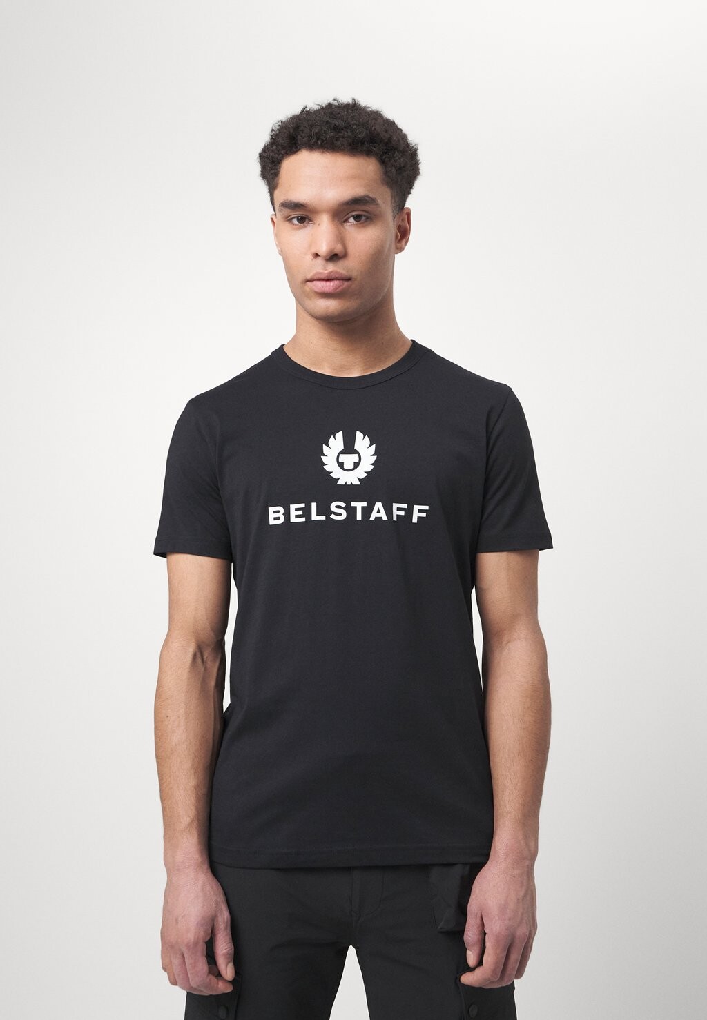 

Футболка с принтом Belstaff, черный