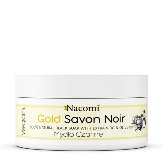 Мыло Nacomi Savon Noir Gold черное 125г