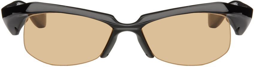 

SSENSE Эксклюзивные черные солнцезащитные очки FA-208 Factory900