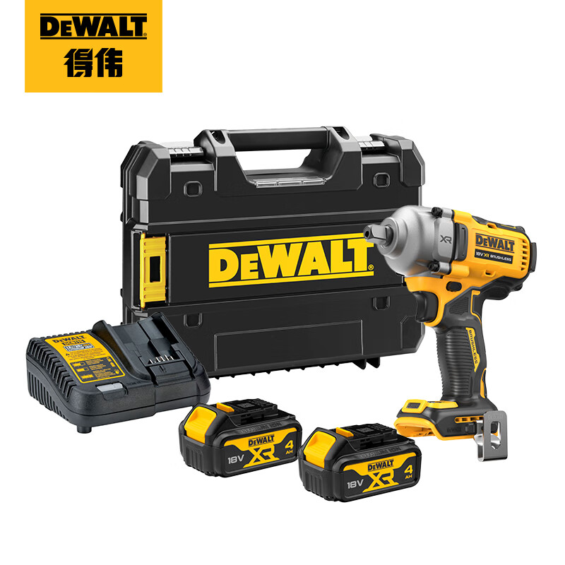 Гайковерт Dewalt DCF892M2T-A9 + аккумулятор 2x4.0Ah