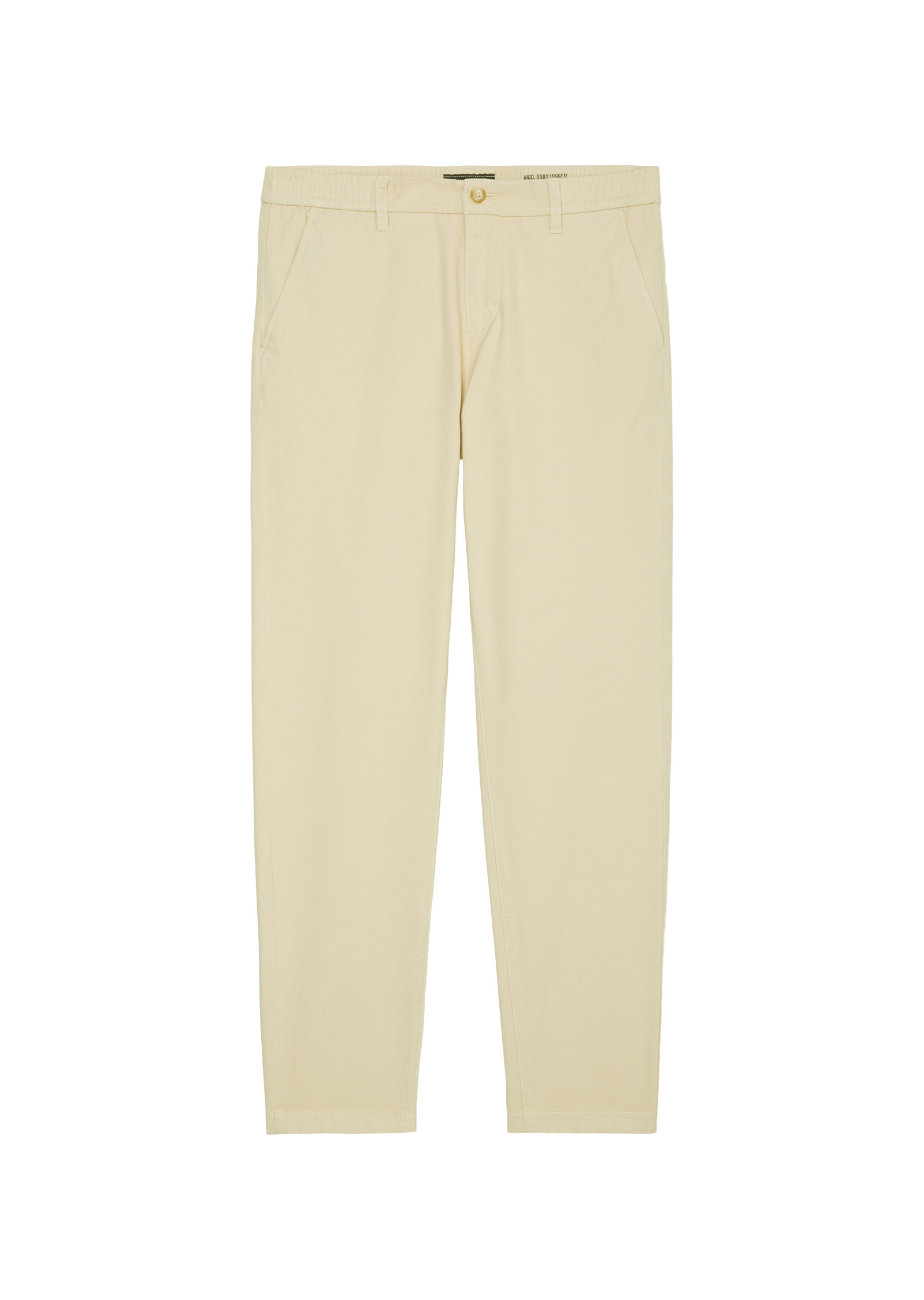 Тканевые брюки Marc O'Polo Chino Modell OSBY jogger tapered, цвет linen white