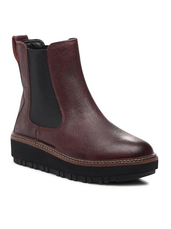 

Классические ботильоны Clarks, красный