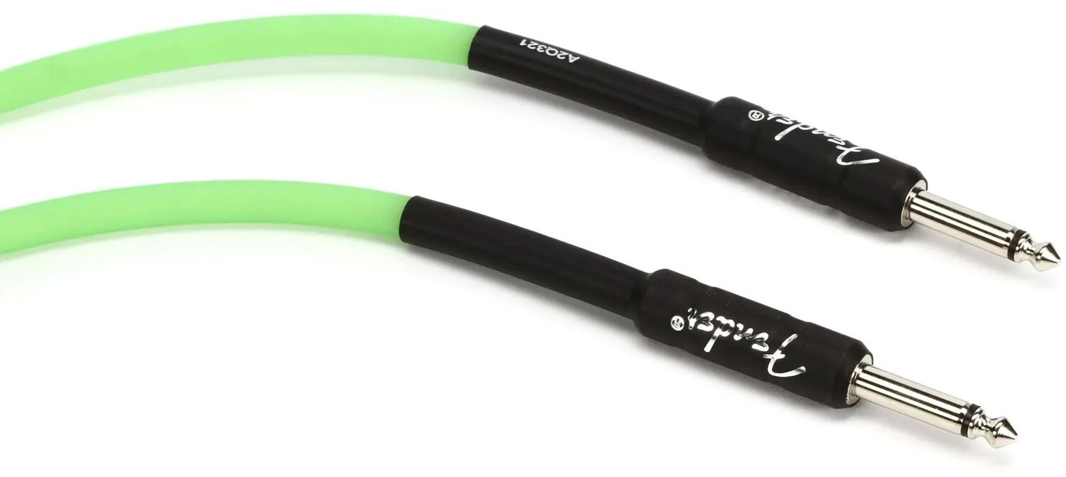 

Fender 0990810119 Профессиональная серия, светящийся в темно-зеленом инструментальном кабеле — 10 футов