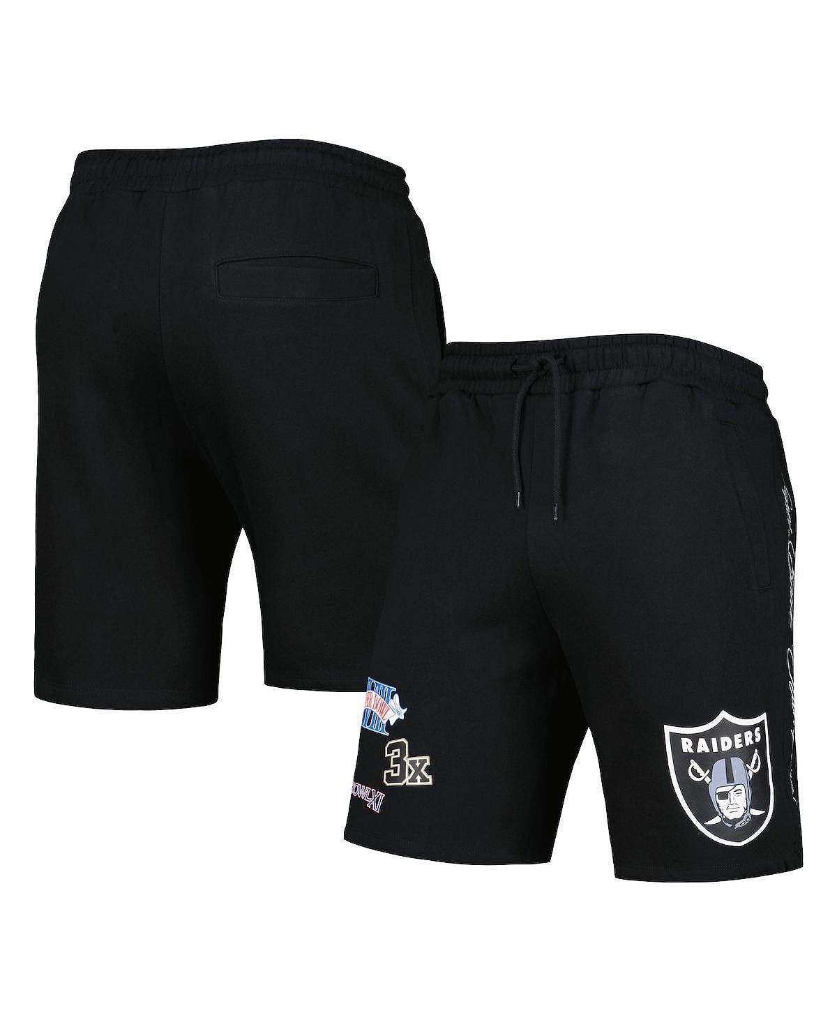 

Мужские черные шорты Las Vegas Raiders Historic Champs New Era