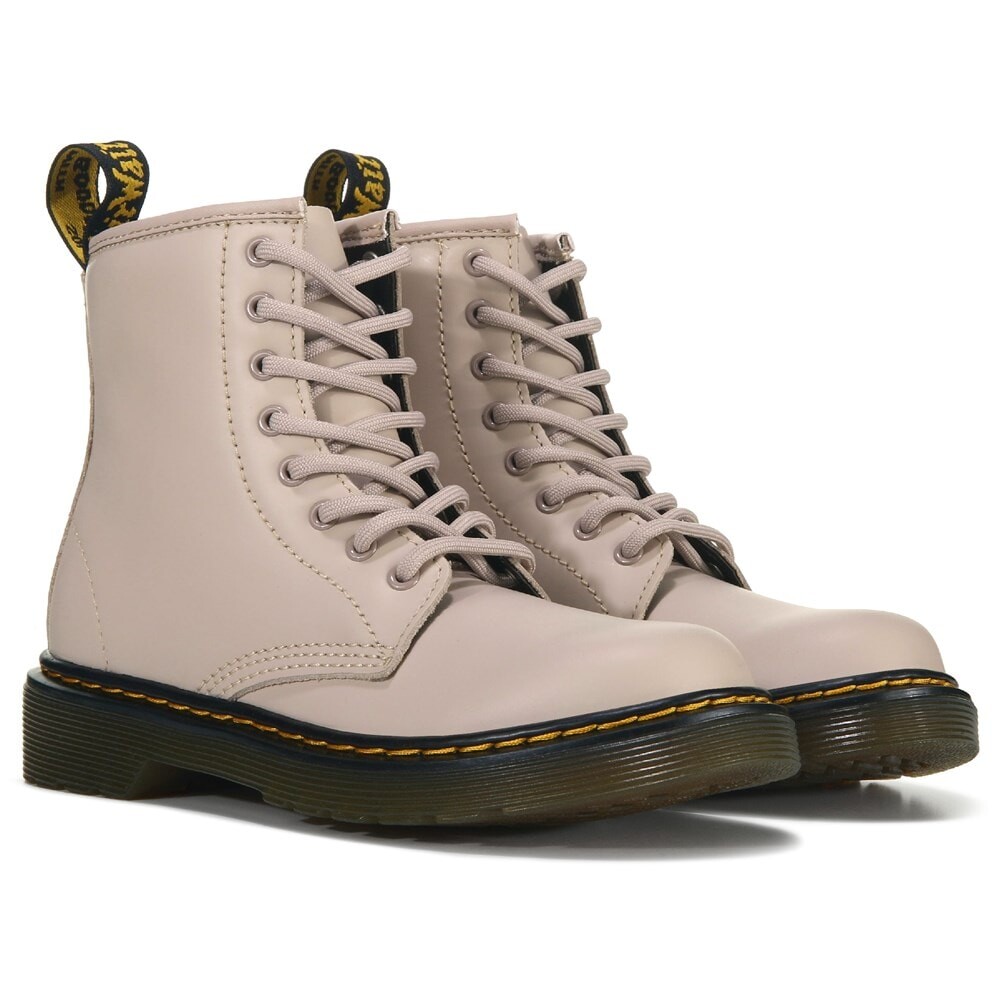 

Детские армейские ботинки 1460 Little Kid Dr. Martens, серый