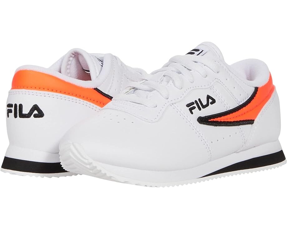

Кроссовки Fila Machu Outline Flag, цвет White/Shocking Orange/Black