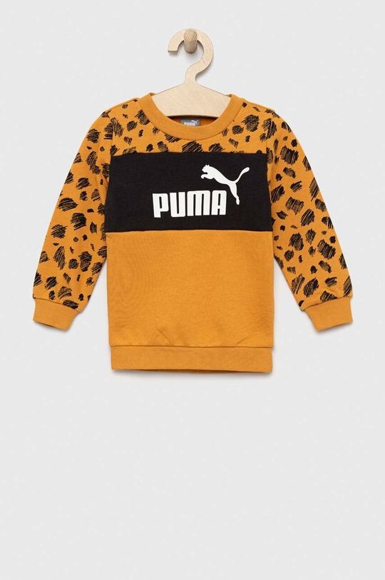 

Детская толстовка Puma ESS+ MATES Crew, желтый
