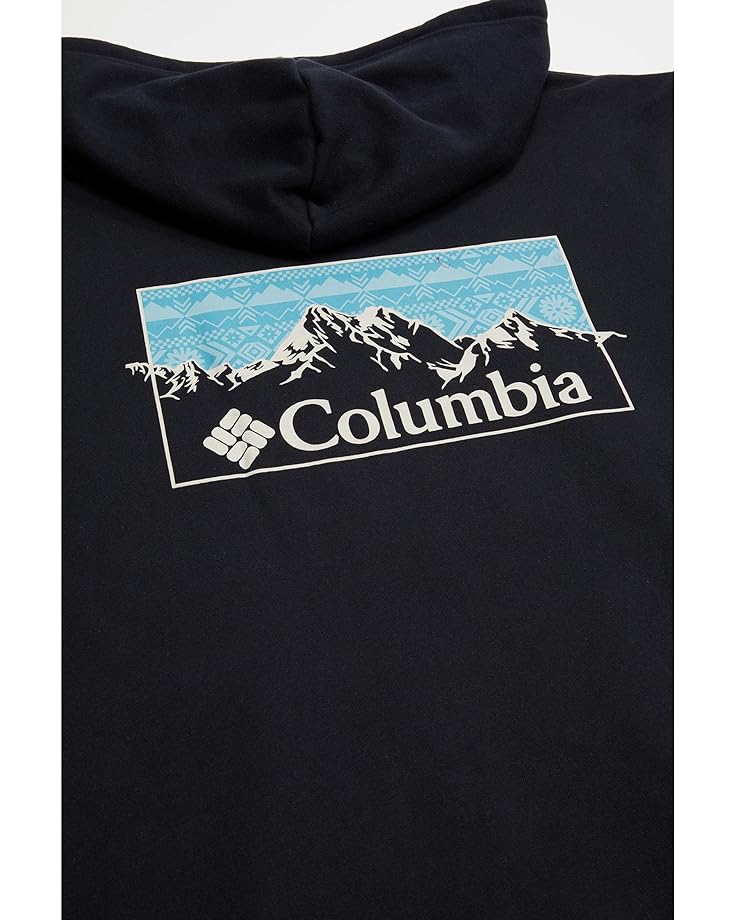Худи Columbia Big & Tall Trek Graphic Hoodie, цвет Black/Checkered Range Graphic