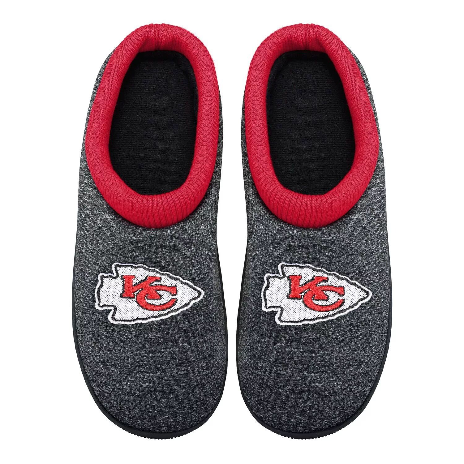 

Мужские тапочки FOCO Kansas City Chiefs Team Cup на подошве