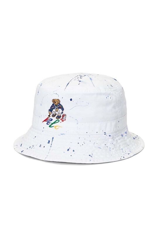

Детская хлопковая шапочка Polo Ralph Lauren, белый