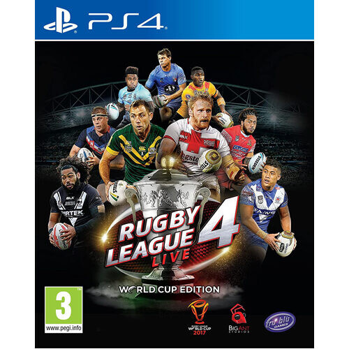 

Видеоигра Rugby League Live 4 – World Cup Edition – Ps4 Big Ant Studios