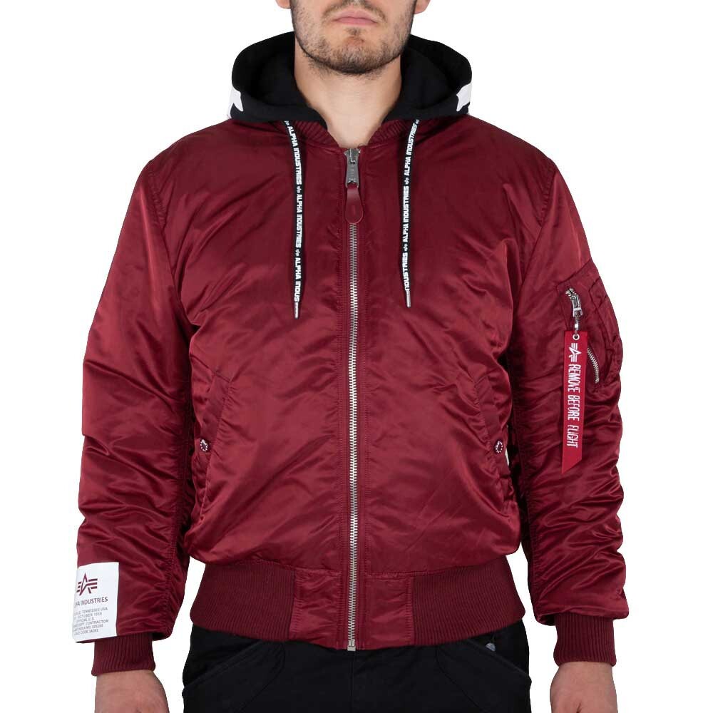 Куртка Alpha Industries MA-1 ZHP, красный