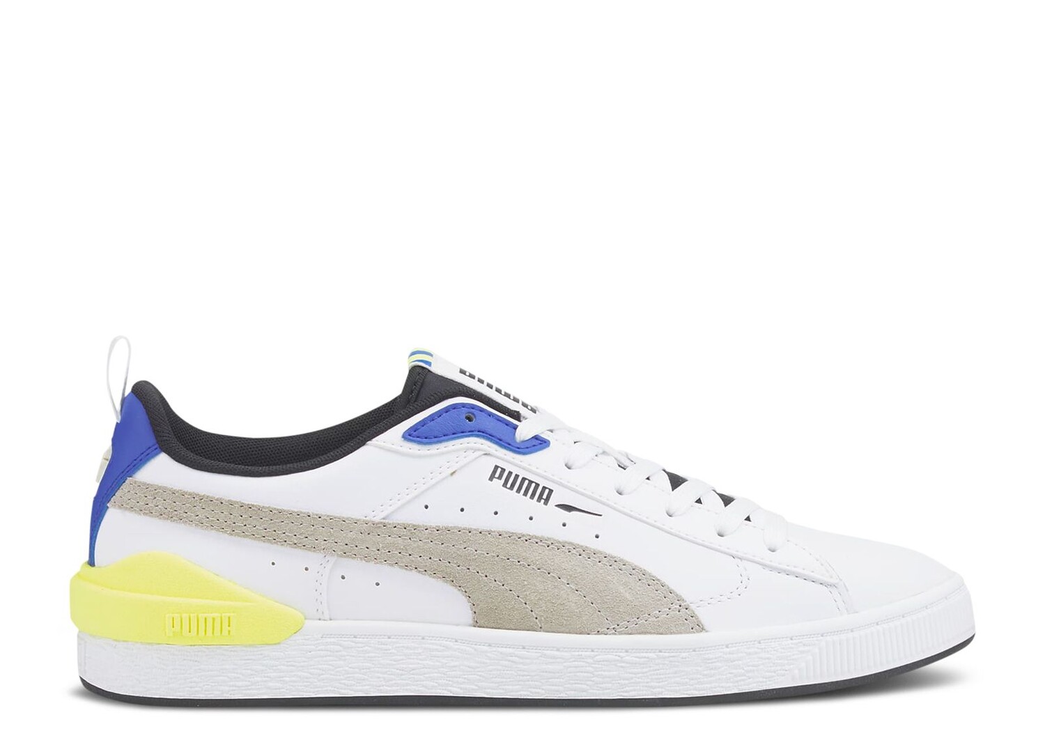 

Кроссовки Puma Suede Bloc 'White Silver Blue', белый