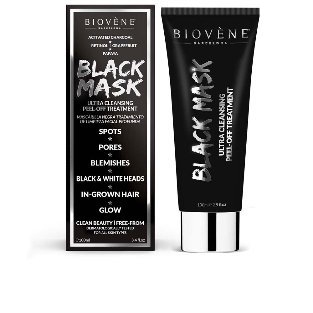 

Крем против пятен на коже Black mask ultra cleansing peel-off treatment Biovene, 100 мл