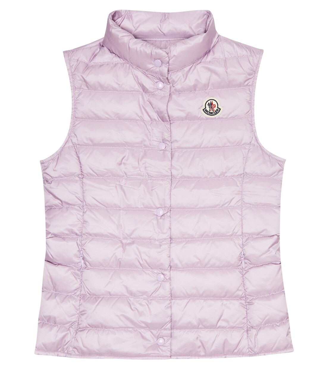 

Пуховый жилет Liane Moncler Enfant, фиолетовый