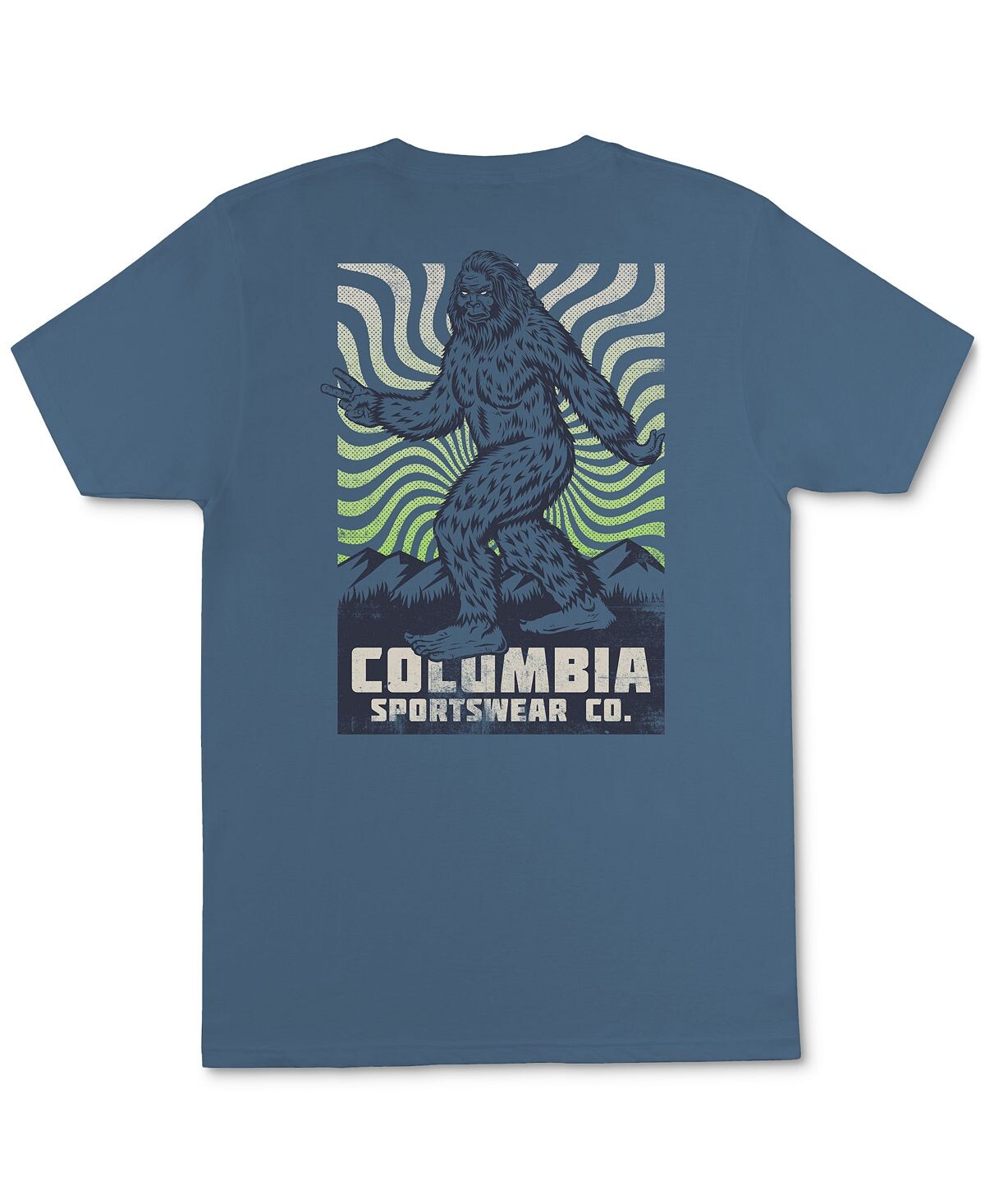 

Мужская футболка с рисунком Oswalt Big Foot Columbia