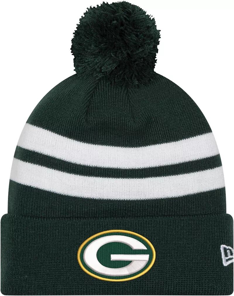 

Мужские кроссовки New Era Green Bay Packers в полоску зеленого цвета, Зеленый, Мужские кроссовки New Era Green Bay Packers в полоску зеленого цвета