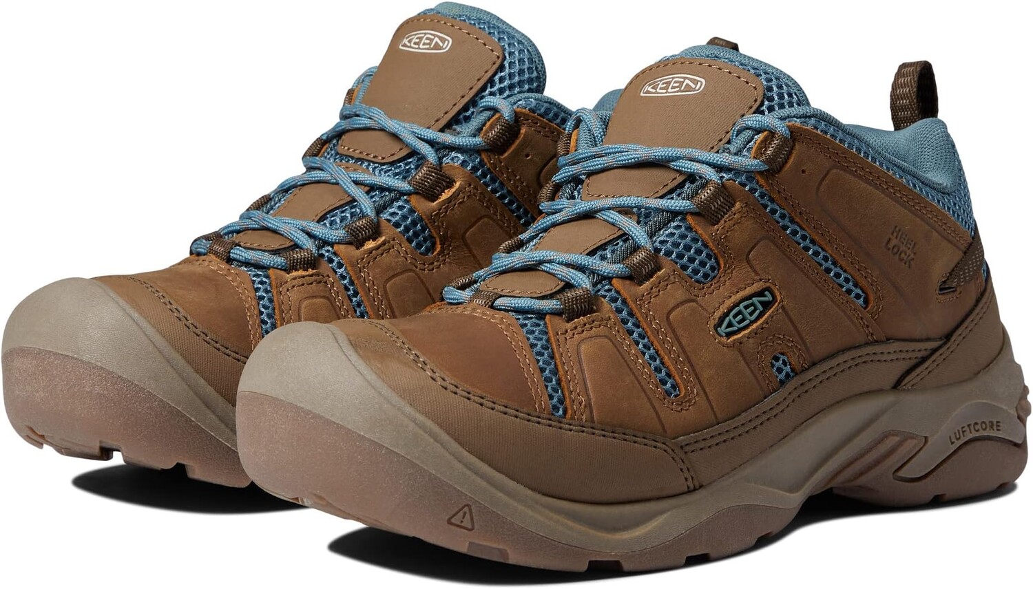 

Походная обувь Circadia Vent KEEN, цвет Toasted Coconut/North Atlantic