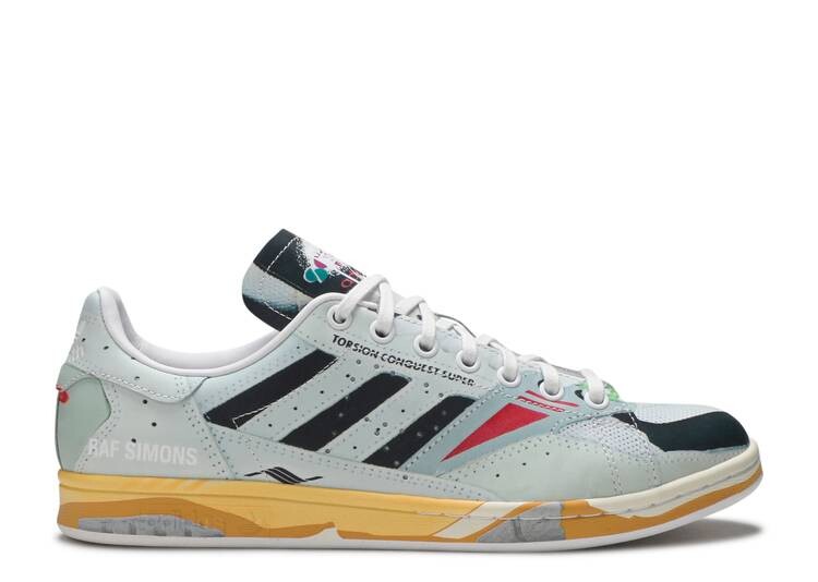 

Кроссовки Adidas RAF SIMONS X TORSION STAN 'TROMPE L'OEIL', белый, Белый;серый