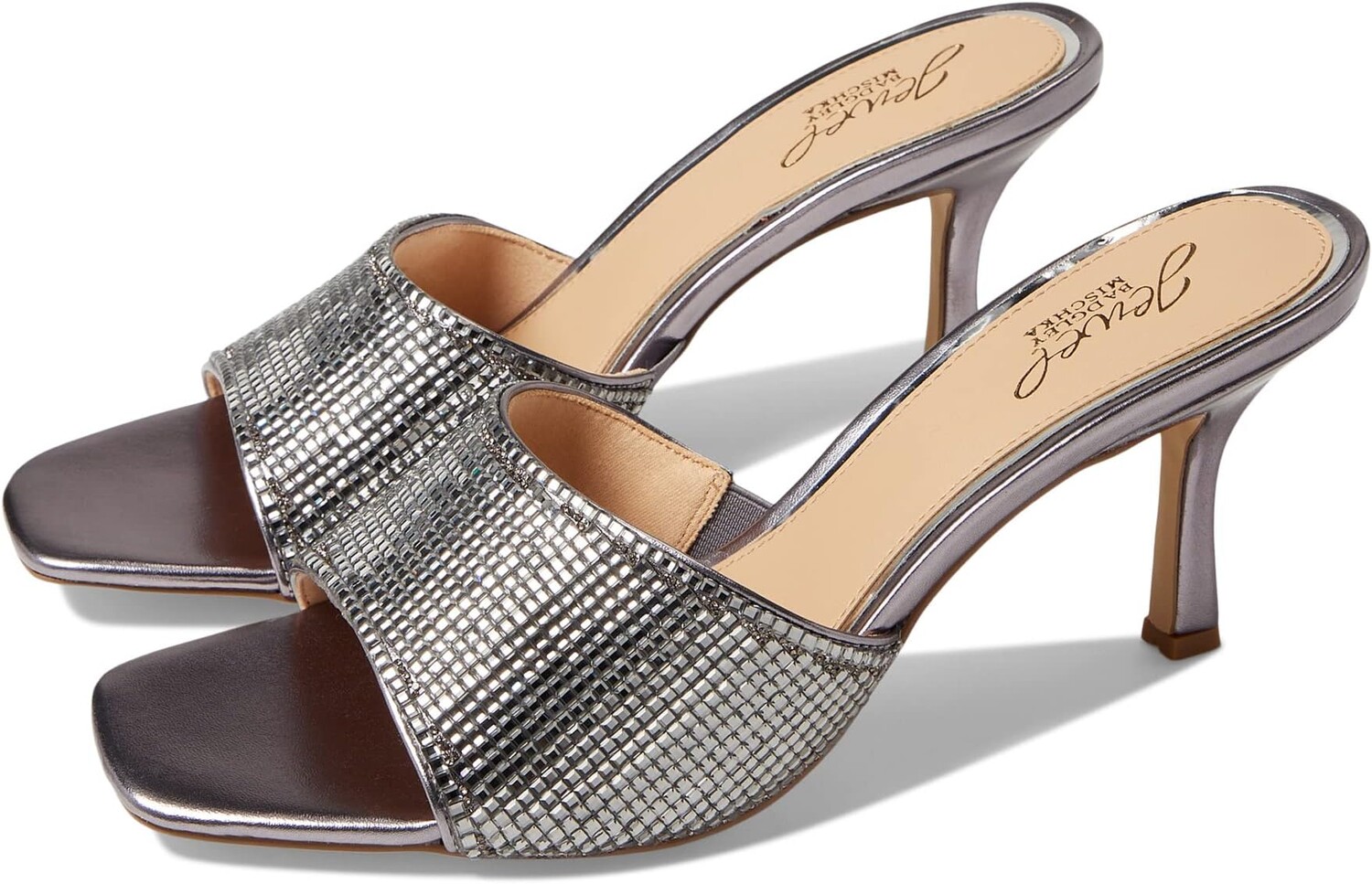 

Босоножки Allison Jewel Badgley Mischka, цвет Smoke