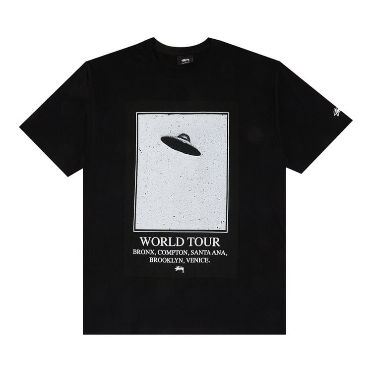 

Футболка Stussy Unidentified WT 'Black', черный