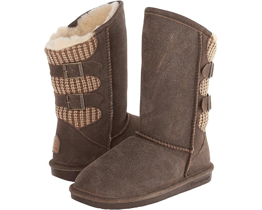 Ботинки Bearpaw Boshie, цвет Chestnut Distressed