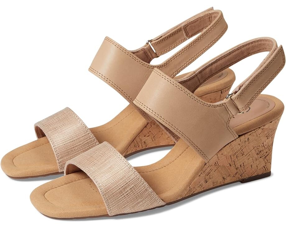 

Туфли Clarks Kyarra Faye, цвет Warm Beige Leather