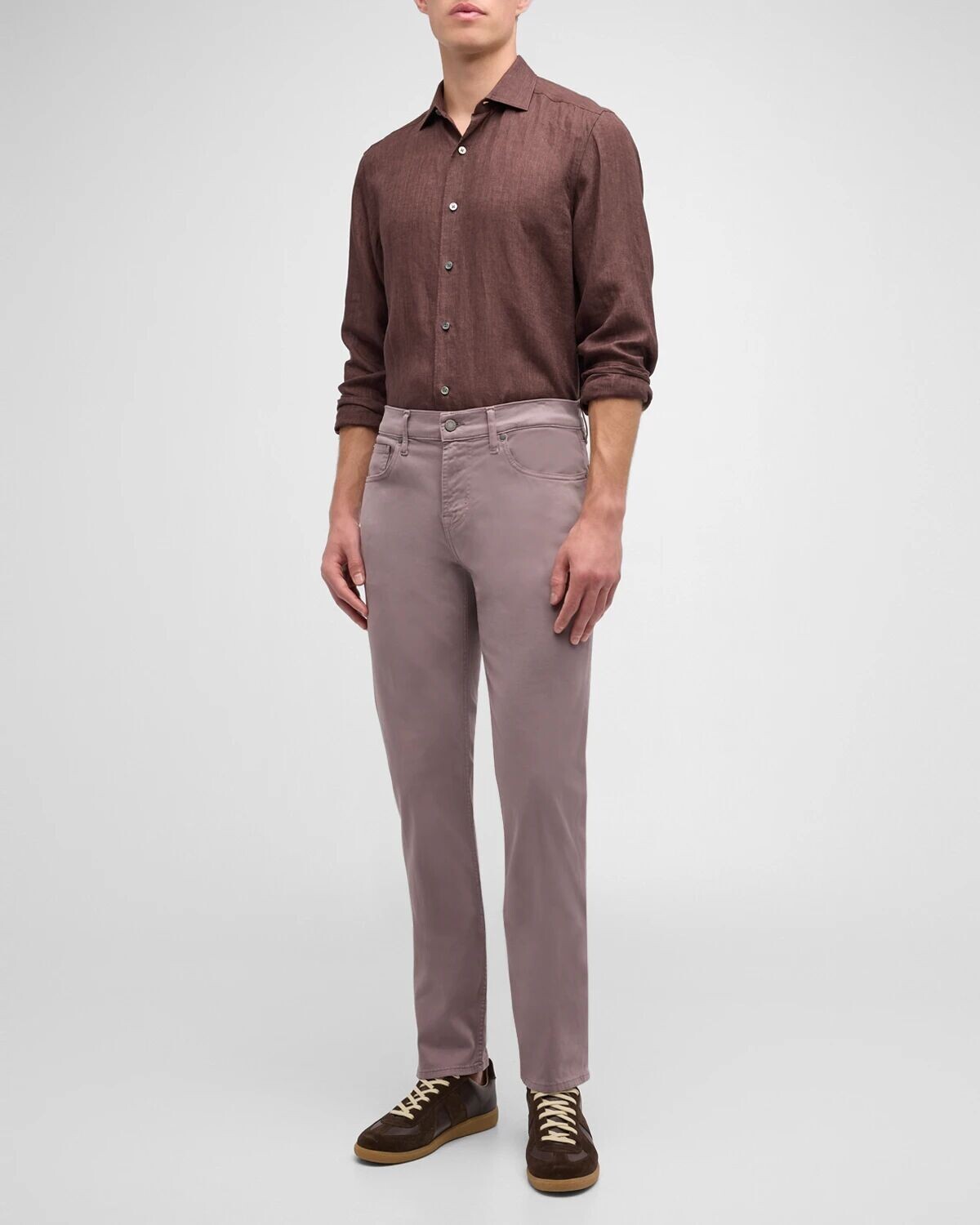 

Мужские брюки Slimmy Luxe Performance Plus 7 For All Mankind, цвет Blade