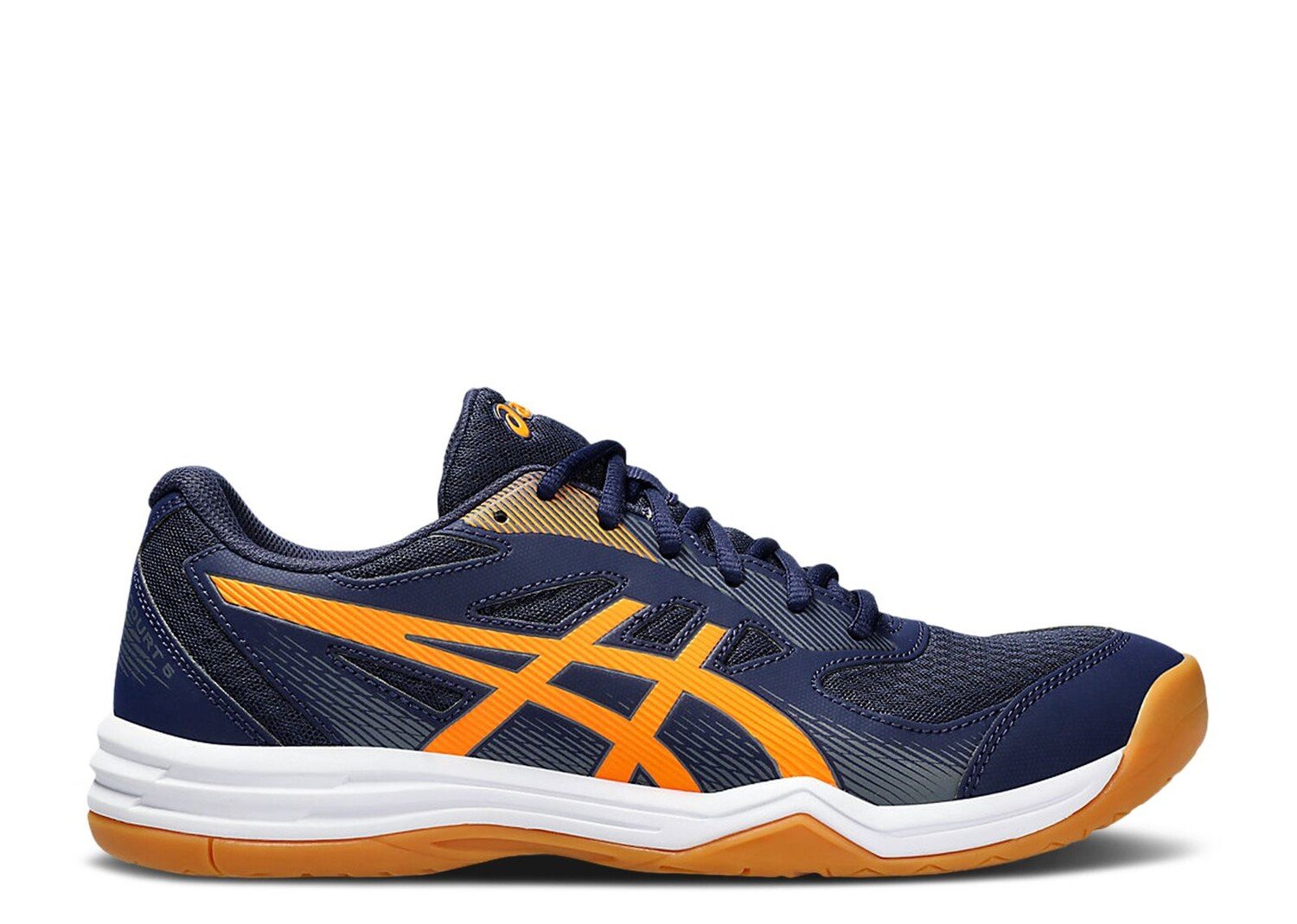 

Кроссовки ASICS Upcourt 5 'Peacoat Shocking Orange', синий, Синий;серый