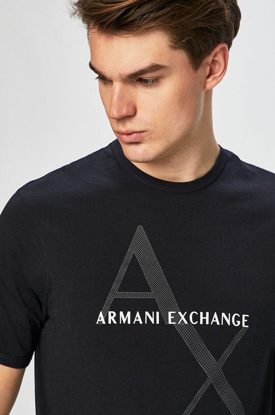 

Футболка Armani Exchange, темно-синий