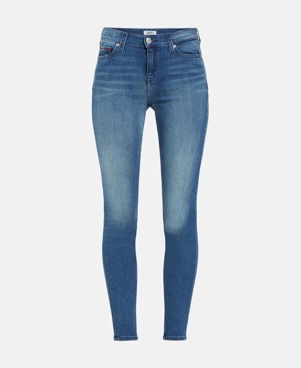 

Джинсы узкого кроя Tommy Jeans, темно-синий