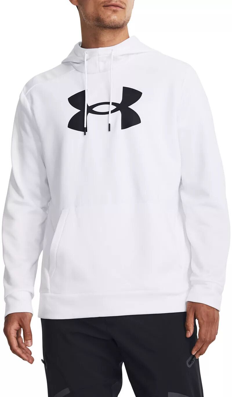 

Мужская флисовая толстовка с большим логотипом Under Armour Armor