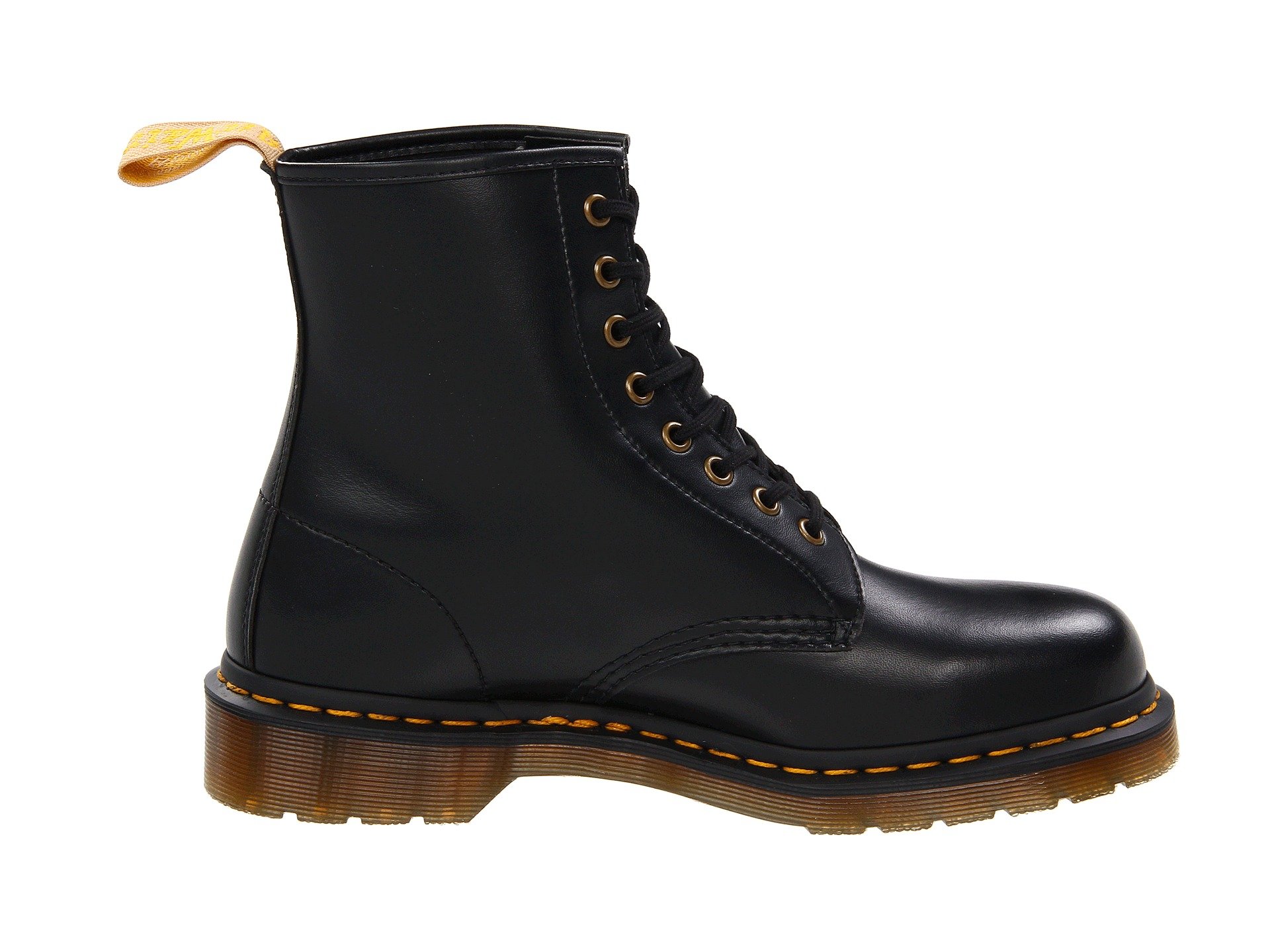 Ботинки Dr. Martens 1460 Vegan 8-Eye Boot, черный 1460 wp 8 eye boot