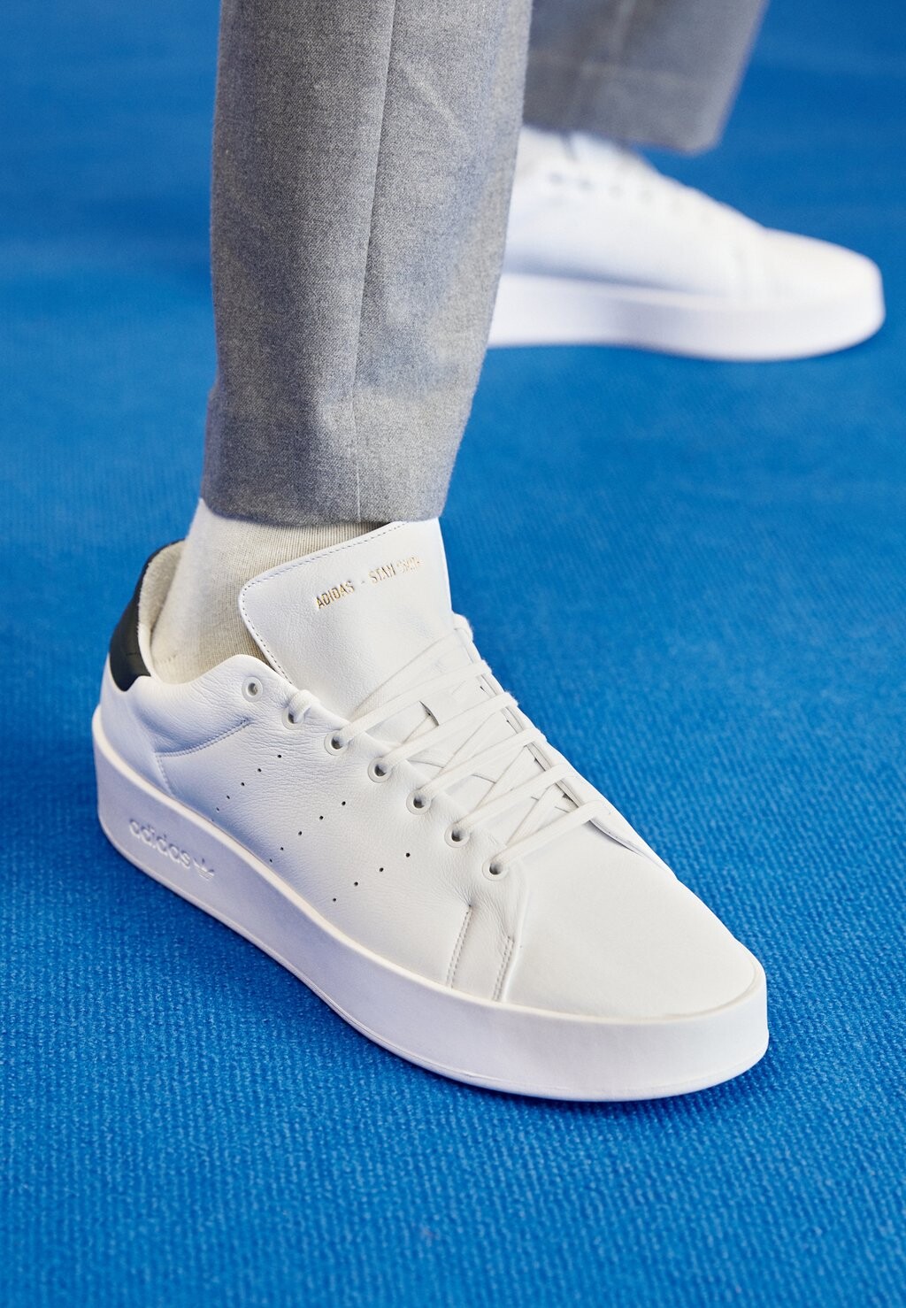

Кроссовки adidas Originals Stan Smith Relasted Unisex, облачно-белый облачно-белый ядро ​​черный