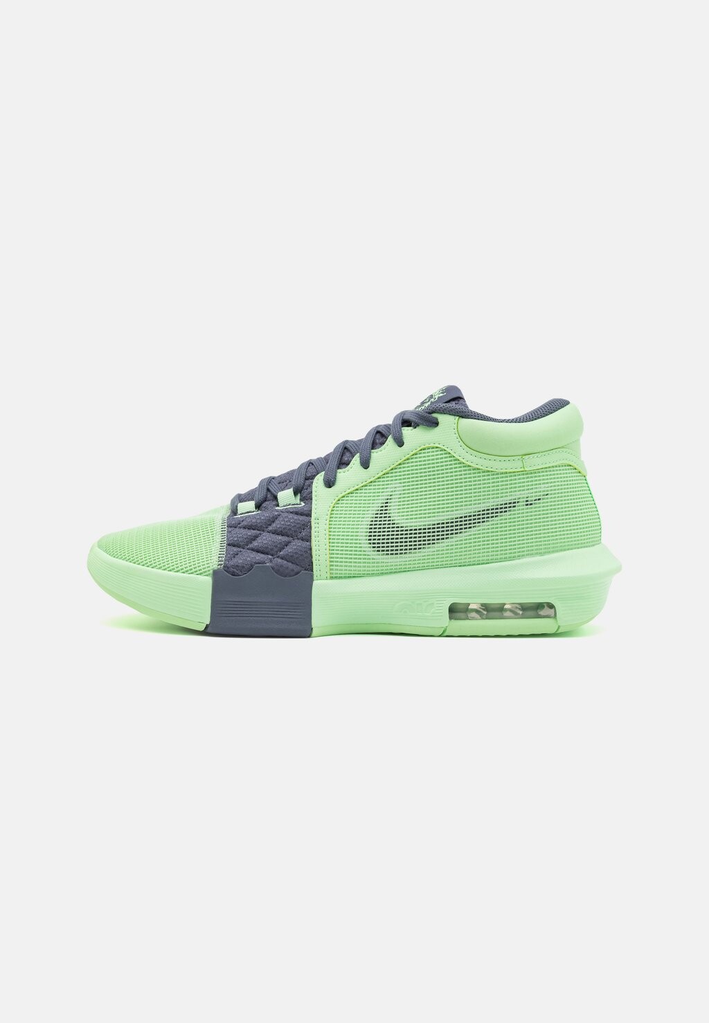 

Баскетбольные кроссовки Lebron Witness Viii Nike, цвет vapor green/white/light carbon