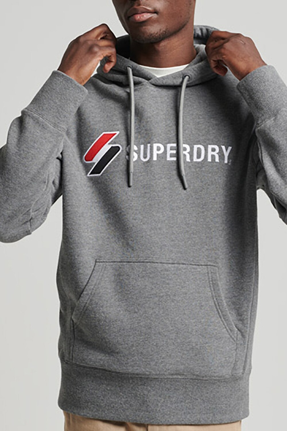 

Толстовка - Серый - Свободный крой SUPERDRY, серый
