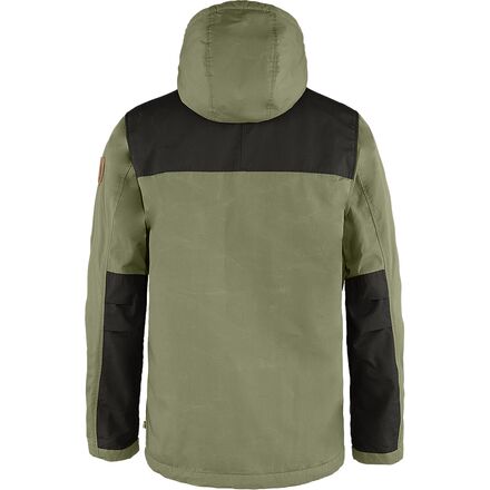 Зимняя куртка Greenland мужская Fjallraven, зеленый/темно-серый зимняя куртка greenland мужская fjallraven зеленый темно серый