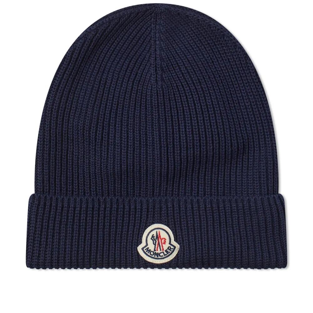 

Moncler Шапка с логотипом, синий