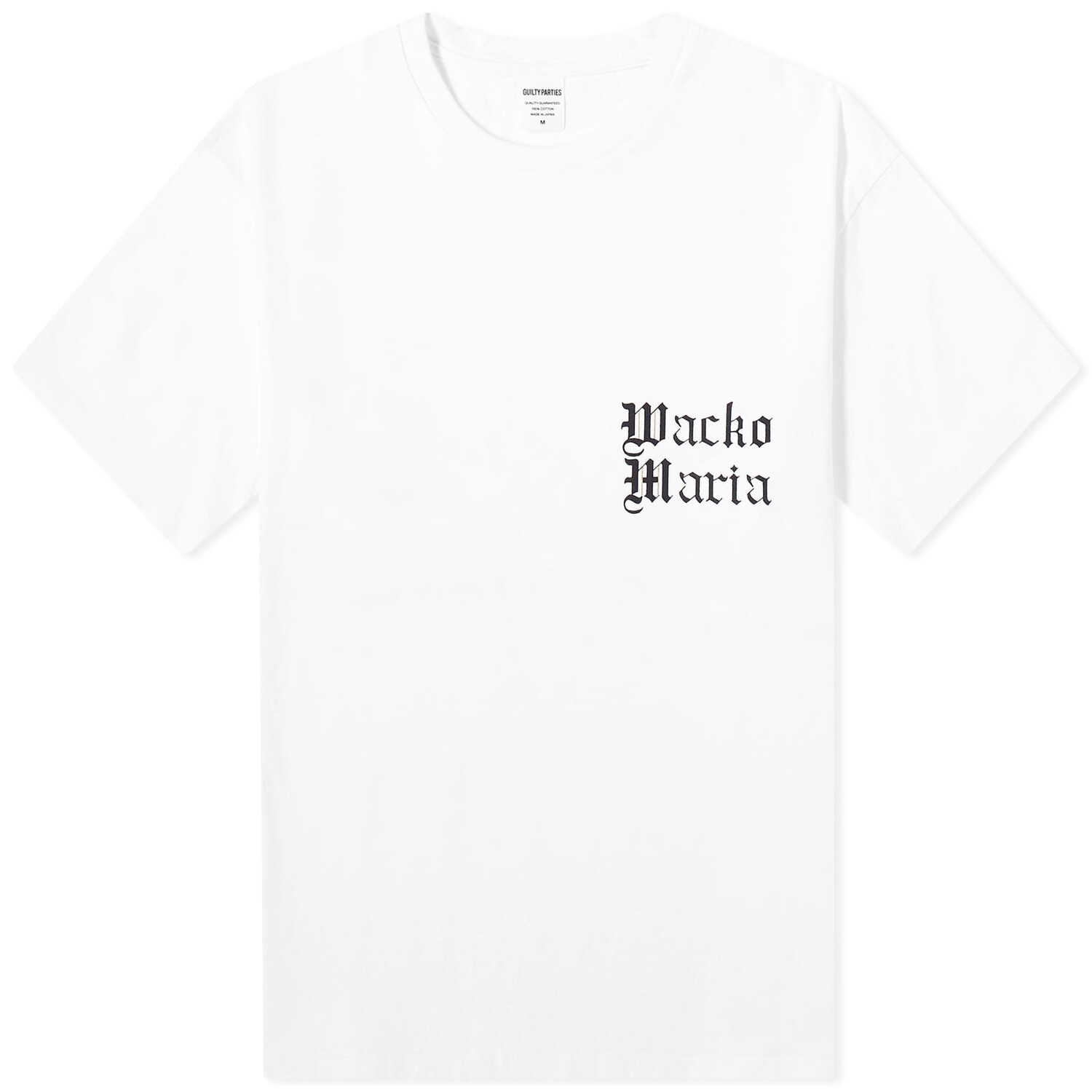 

Футболка Wacko Maria Type 8 Crew Neck, белый