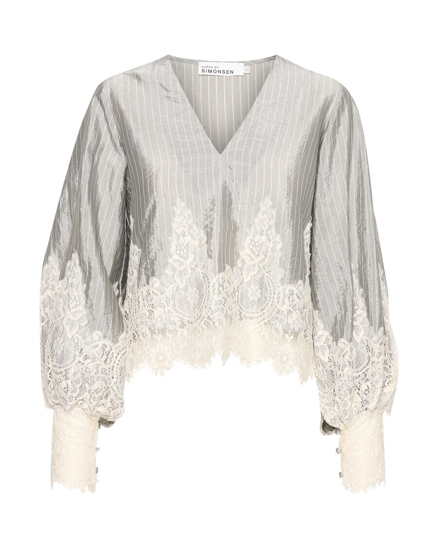 

Блуза KAREN BY SIMONSEN Blouse Pam, серый
