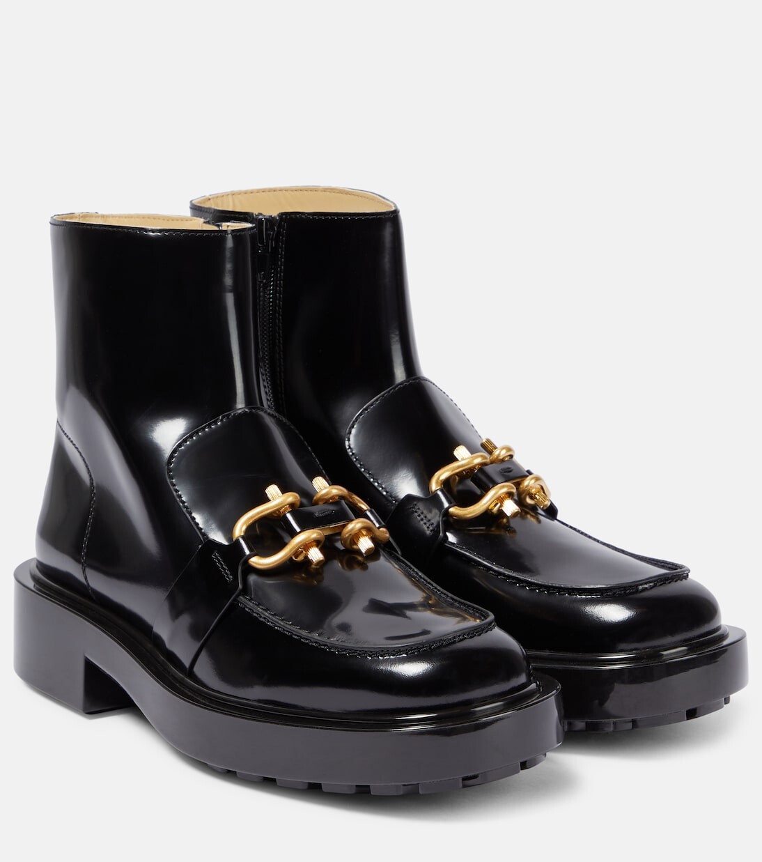 

Лакированные ботильоны monsieur Bottega Veneta, черный
