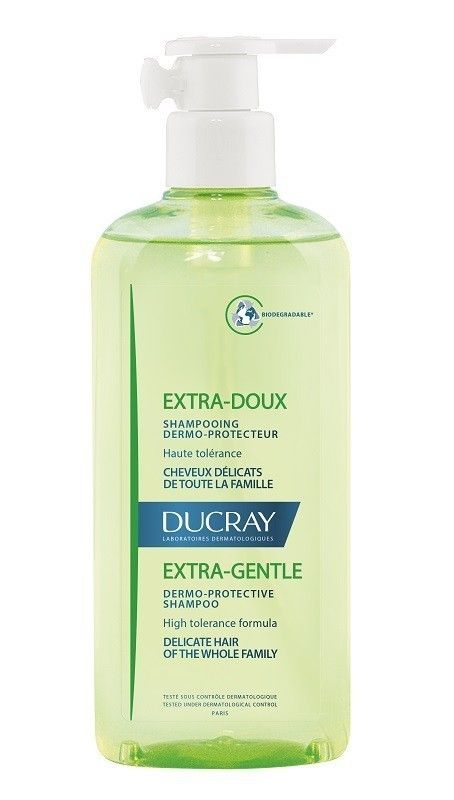 ducray шампунь extra doux 200 мл Ducray Extra-Doux шампунь, 400 ml