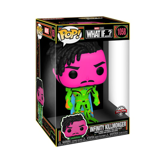 

Funko POP! Эксклюзивная коллекционная фигурка, Marvel, What If.., Infinity Killmonger